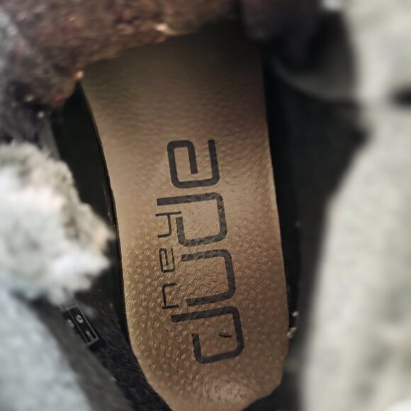 Hey Dude Eloise Gray and Black - Size 8 Women Excellent! - Picture 5 of 8